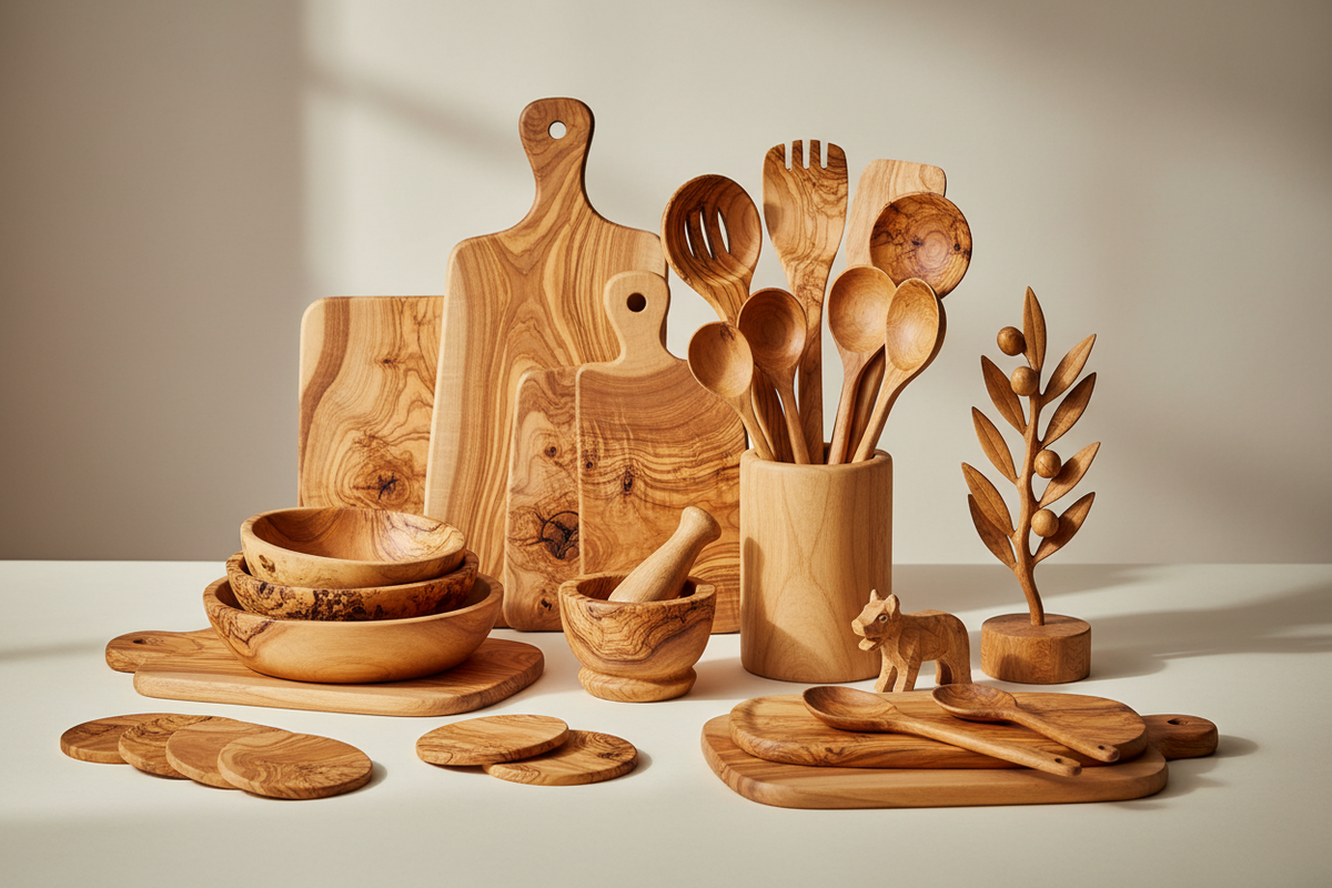 5 raisons d’adopter le bois d’olivier artisanal tunisien