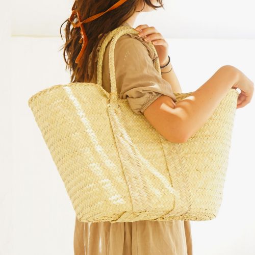 Couffin, Sac couffin Panier, Sac artisanal tunisien, Panier paille Tunisie,
