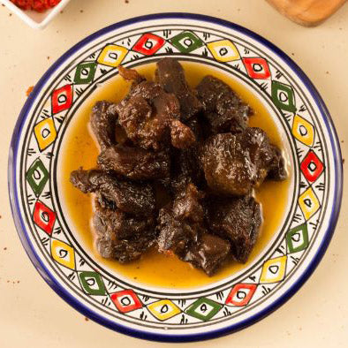 Kadid Sfaxien, viande séchée, Tunisie, gastronomie tunisienne, produits du terroir, cuisine traditionnelle, spécialités tunisiennes, acheter Kadid Sfaxien, Kadid en ligne.