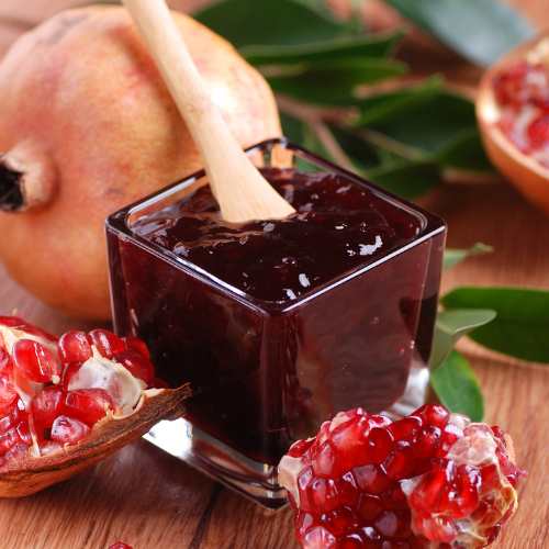 confiture grenade tunisie, confiture grenade, recette confiture grenade
