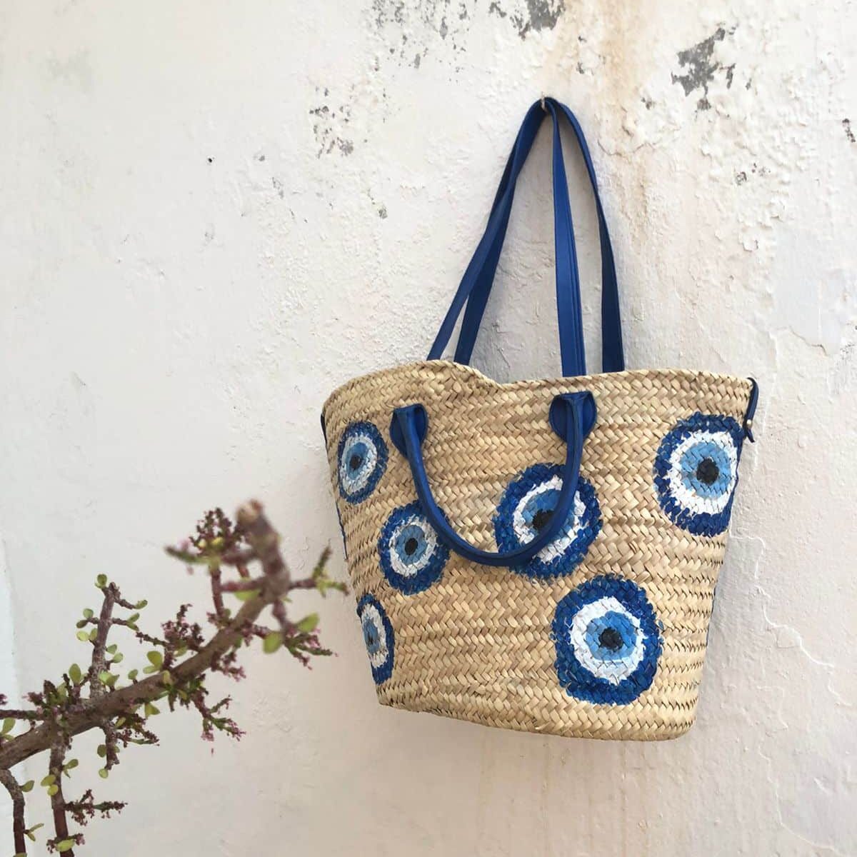 sac de plage - artisanat tunisien fait main | ILEYCOM