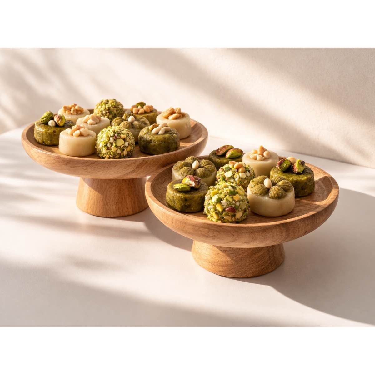 présentoir bois chic en hêtre pour sublimer vos douceurs