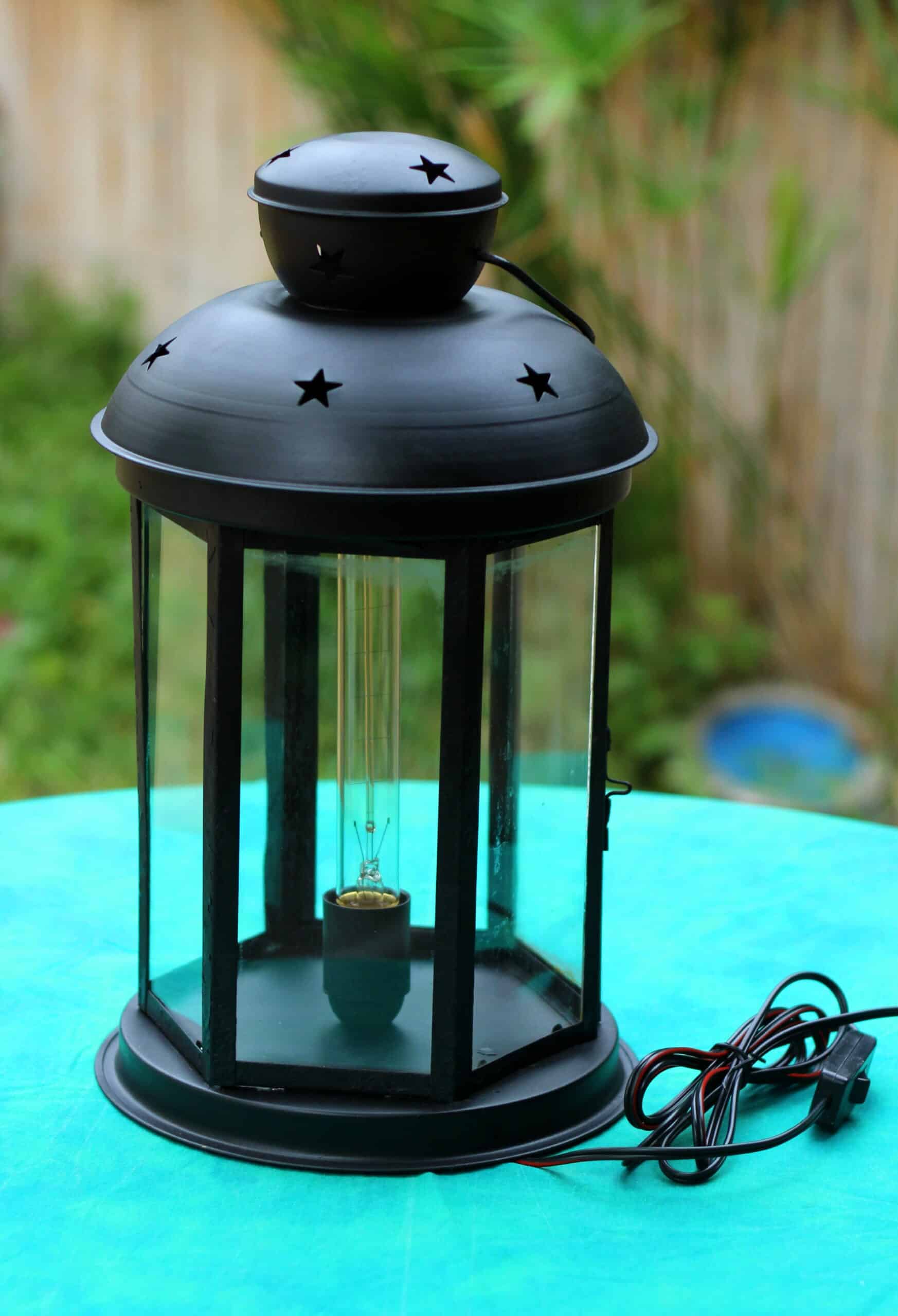 Lampe de jardin élégante : l'art lumineux pour votre salon