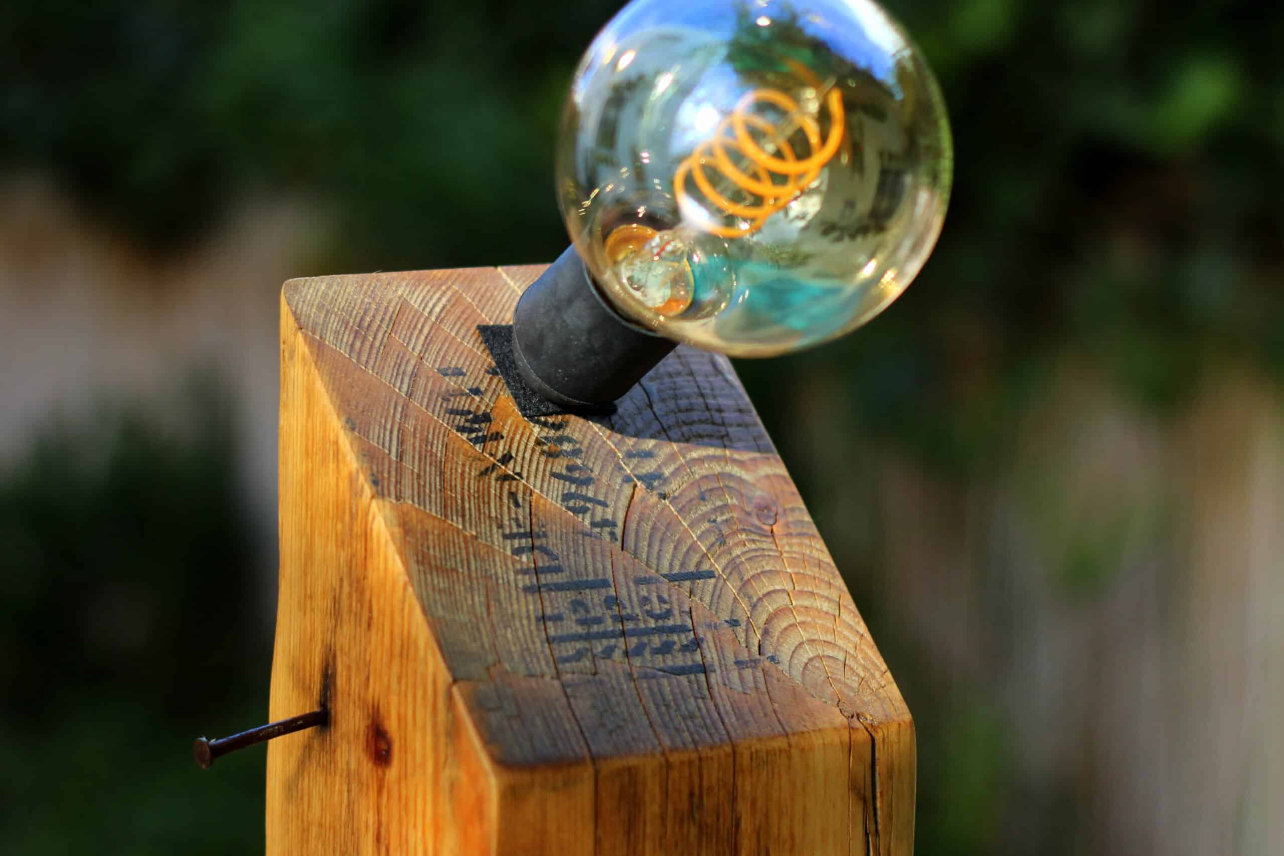 Lampe bois chevron : Élégance rustique pour votre intérieur
