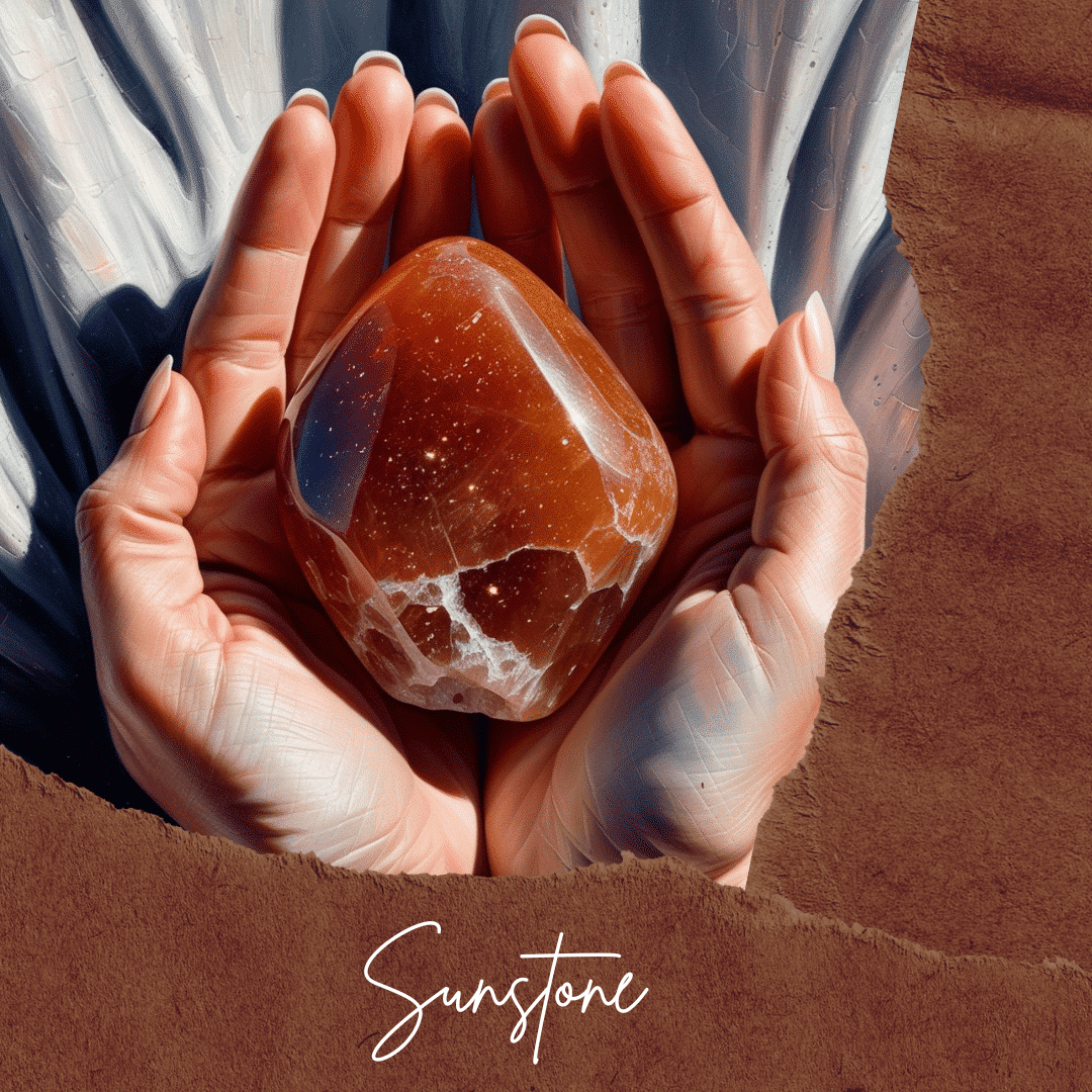 Bracelet Acier Inoxydable ; Pierre de Soleil - Éclat Optimiste