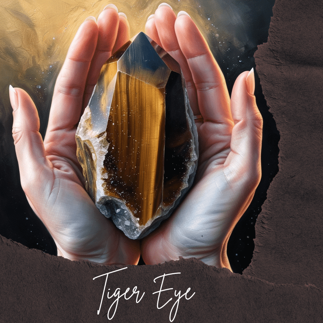 Collier Pendentif Œil de Tigre Brut Argent 925 - Équilibre Énergétique