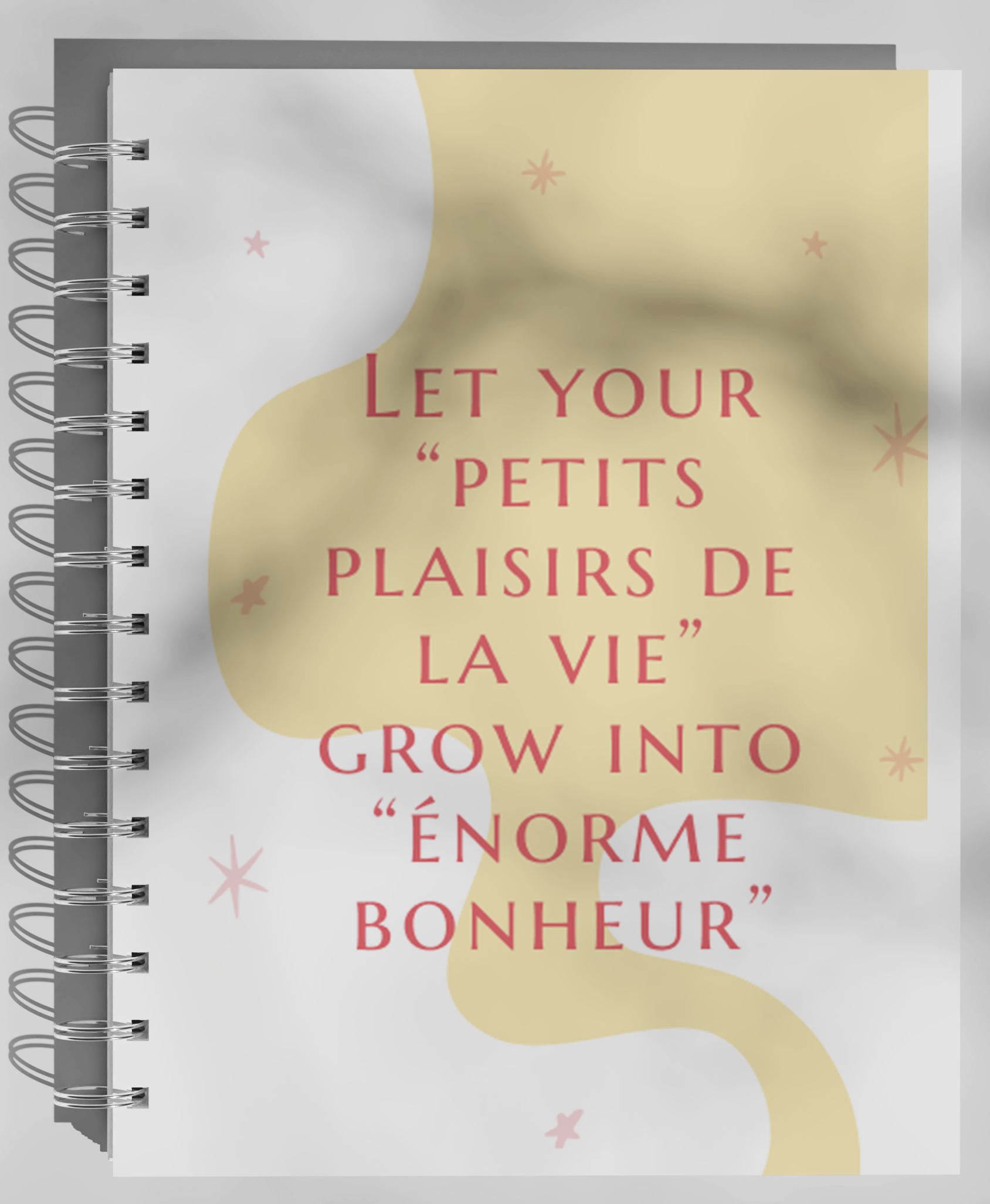 Carnet Spirale Pastel C'est la Vie - Inspiration Quotidienne