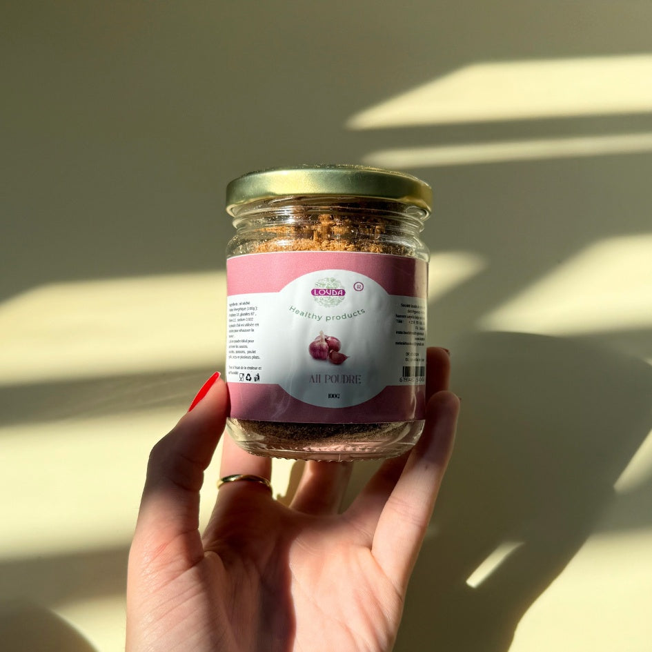 Ail en Poudre Naturel 100g – Saveur Artisanale Premium Incontournable