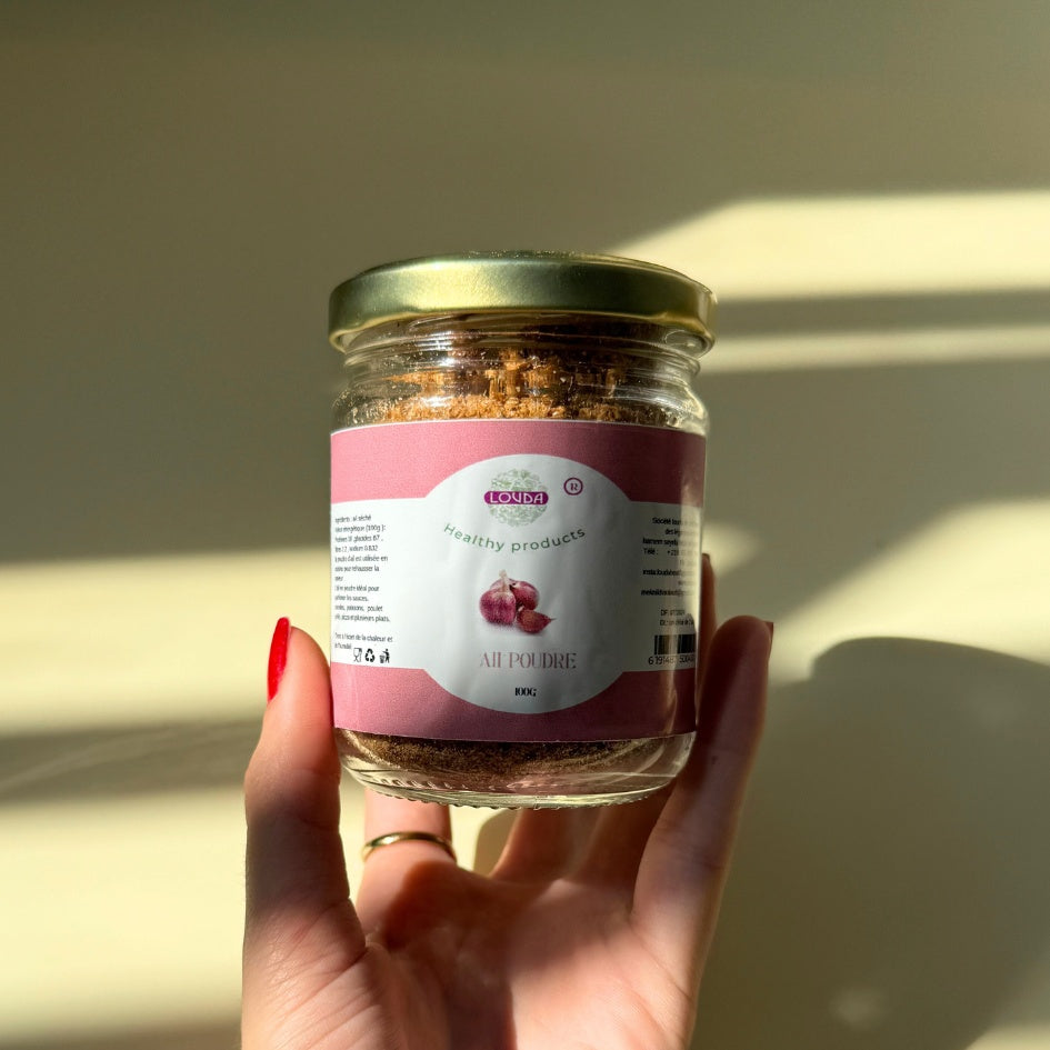 Ail en Poudre Naturel 100g – Saveur Artisanale Premium Incontournable