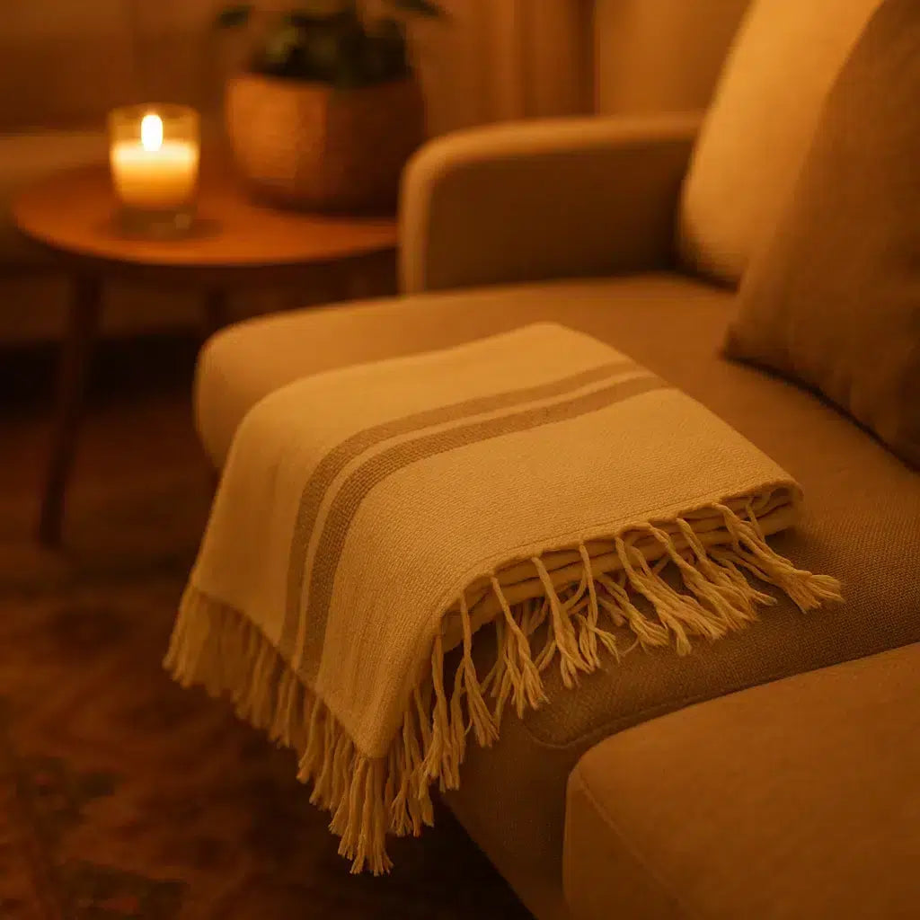 fouta artisanale Portofino élégance naturelle et confort absolu