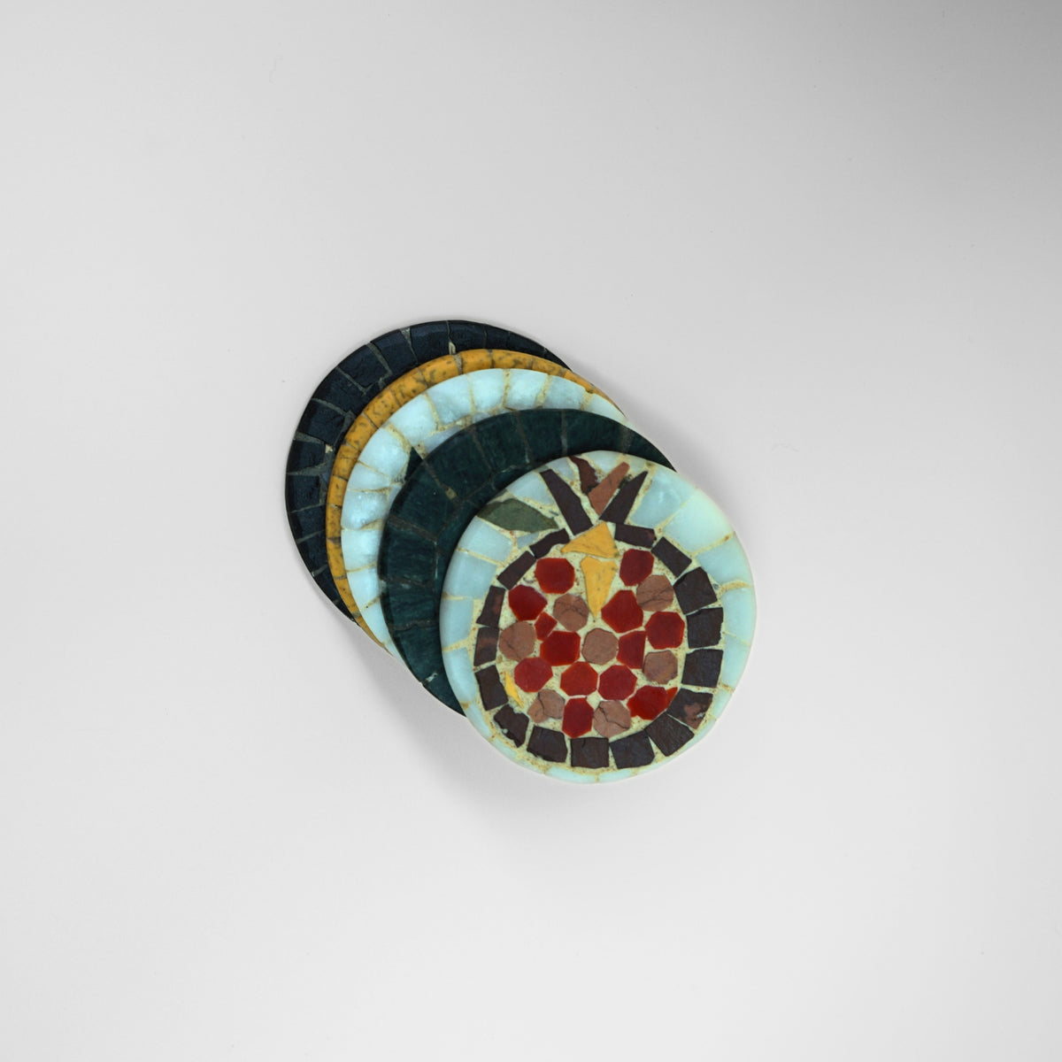 Sous-verre mosaïque – une pièce