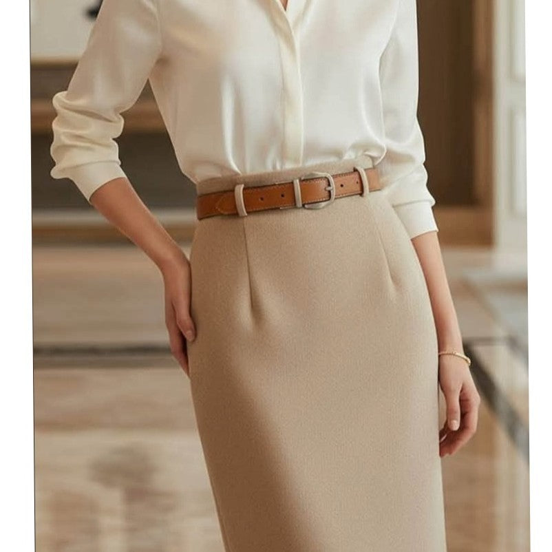 Ceinture en cuir pour femme