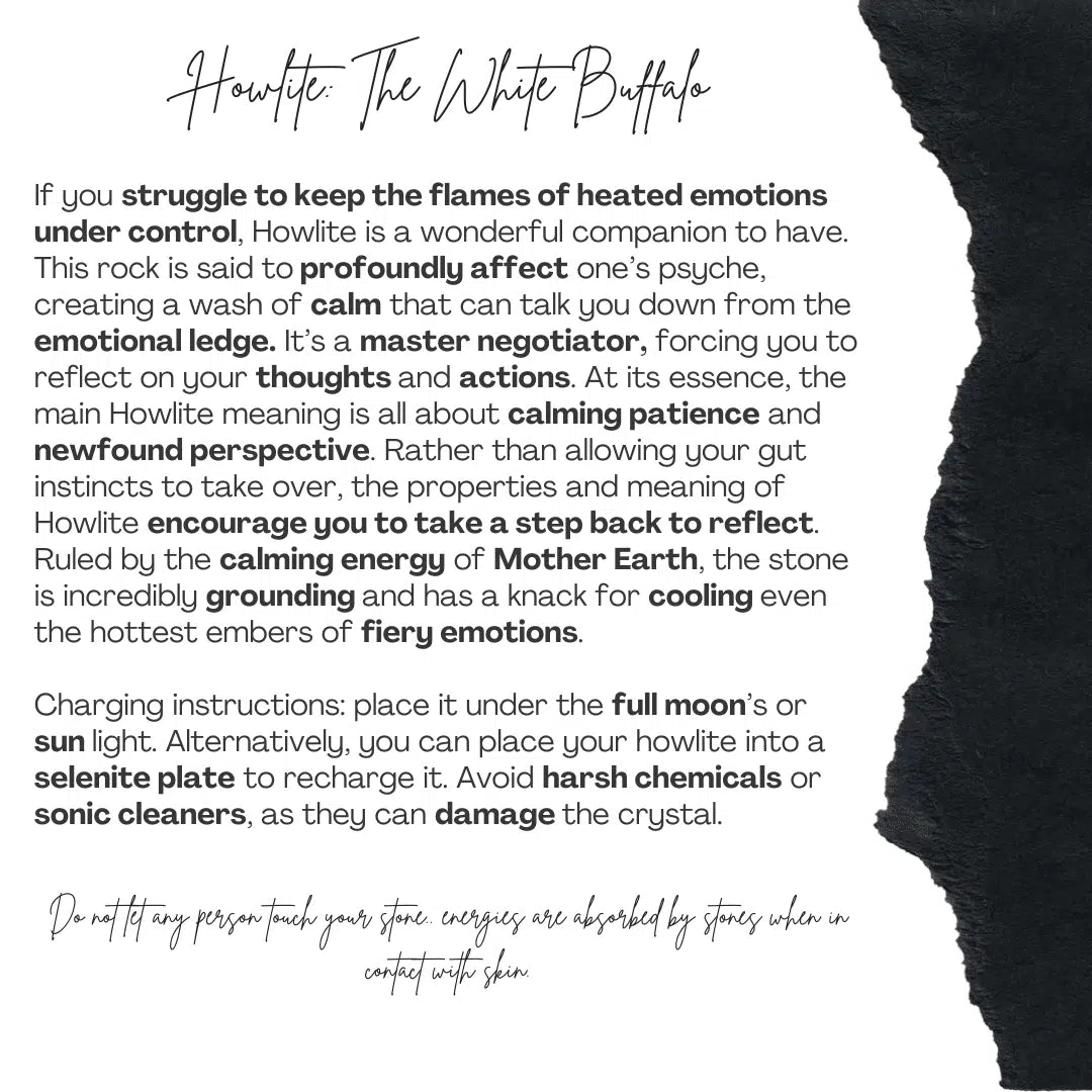 Collier Argent 925 Plaqué Or Pendentif Howlite - Élégance Naturelle