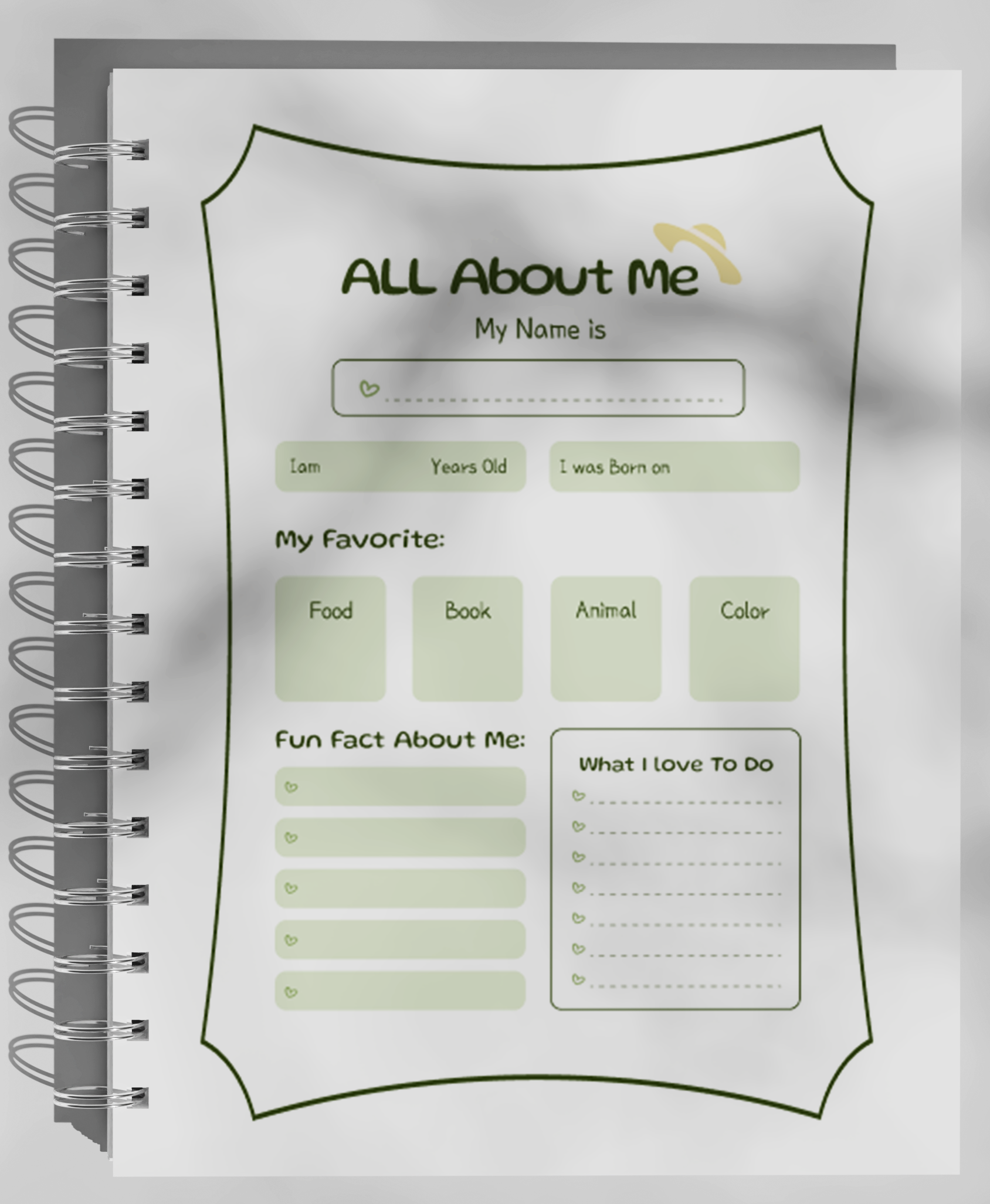 Agenda Élegant A5 Couverture Rigide - Inspiration et Épanouissement