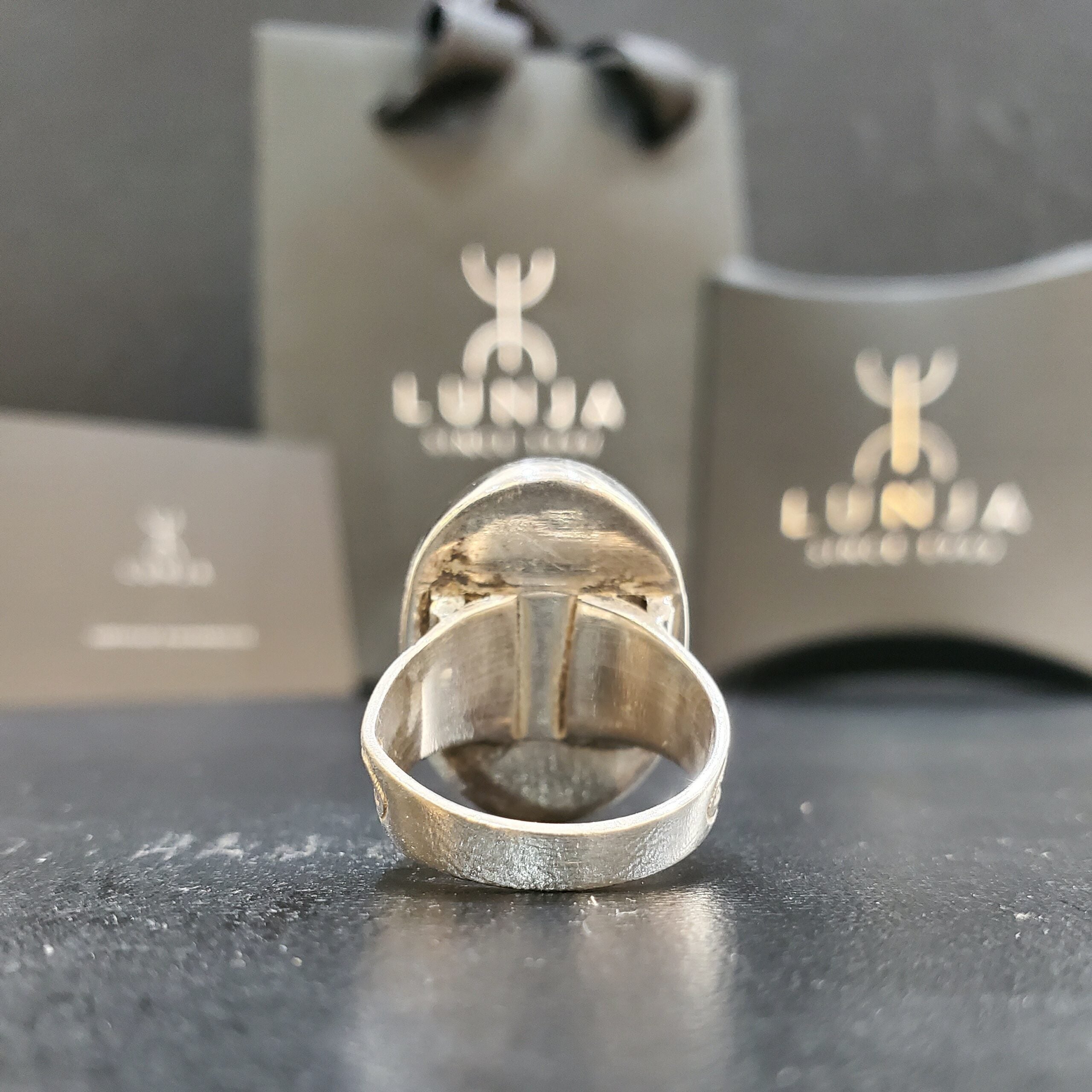 Bague Agadez Cornaline grande
