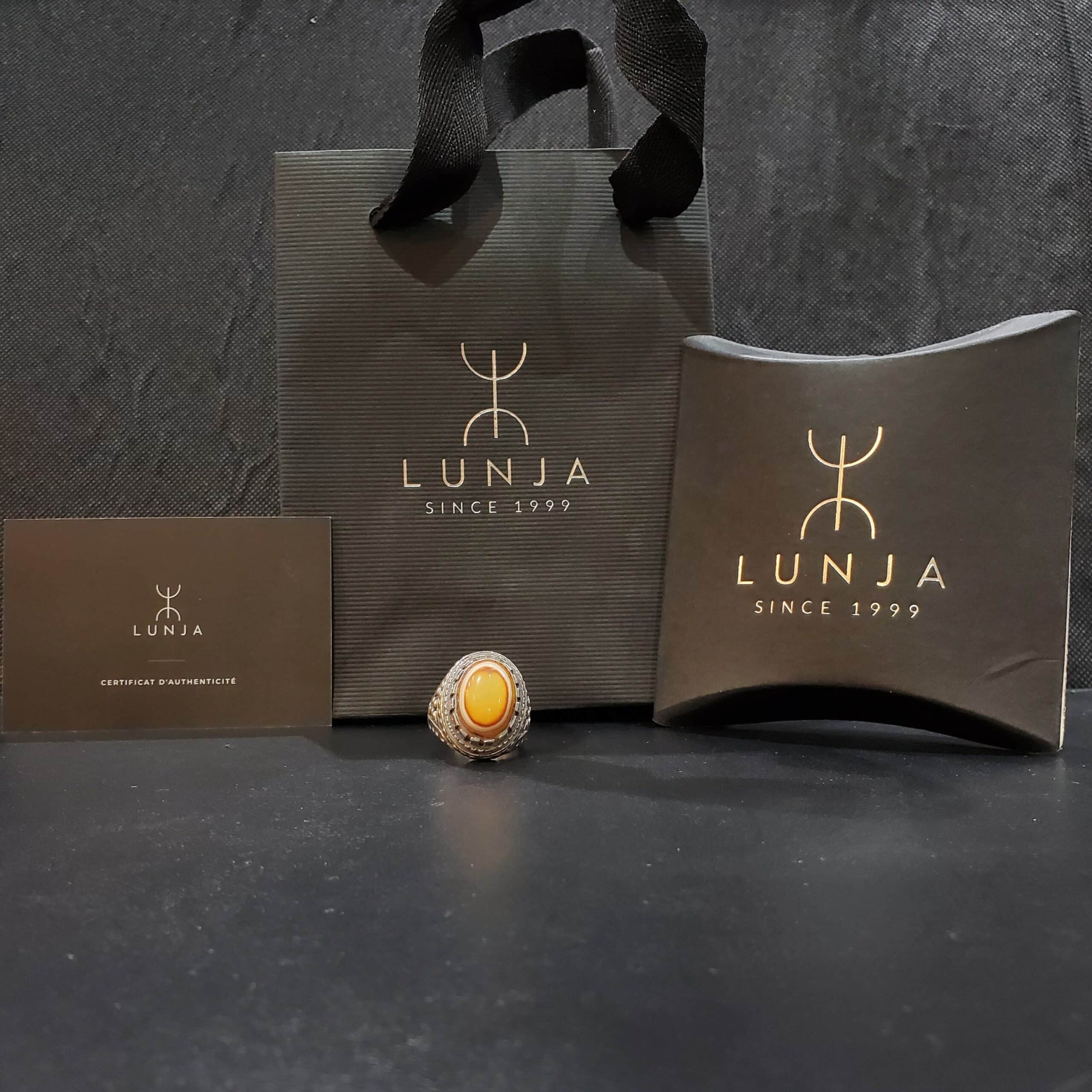 Bague Aquiq Yéménite pour homme en argent 940