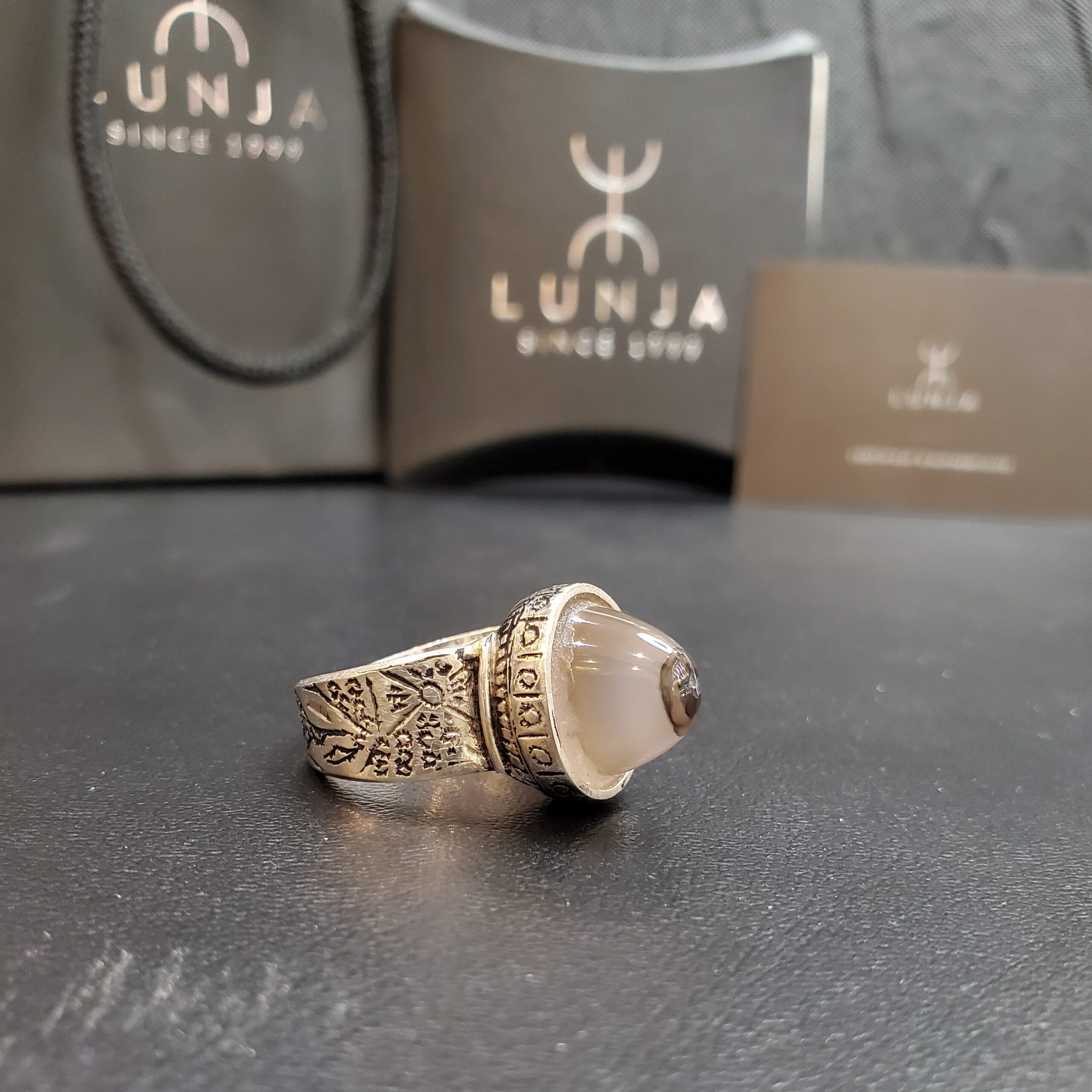Bague Chevalière Aqeeq Souleimani