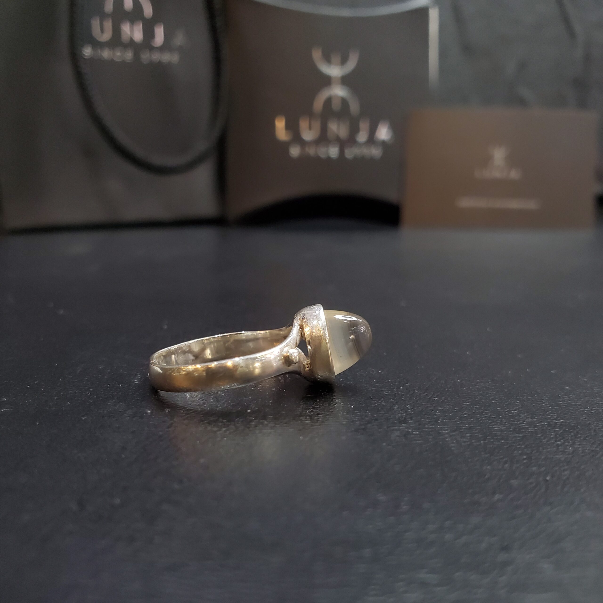 Bague Aqeeq Yemmenite Souleimani Femme