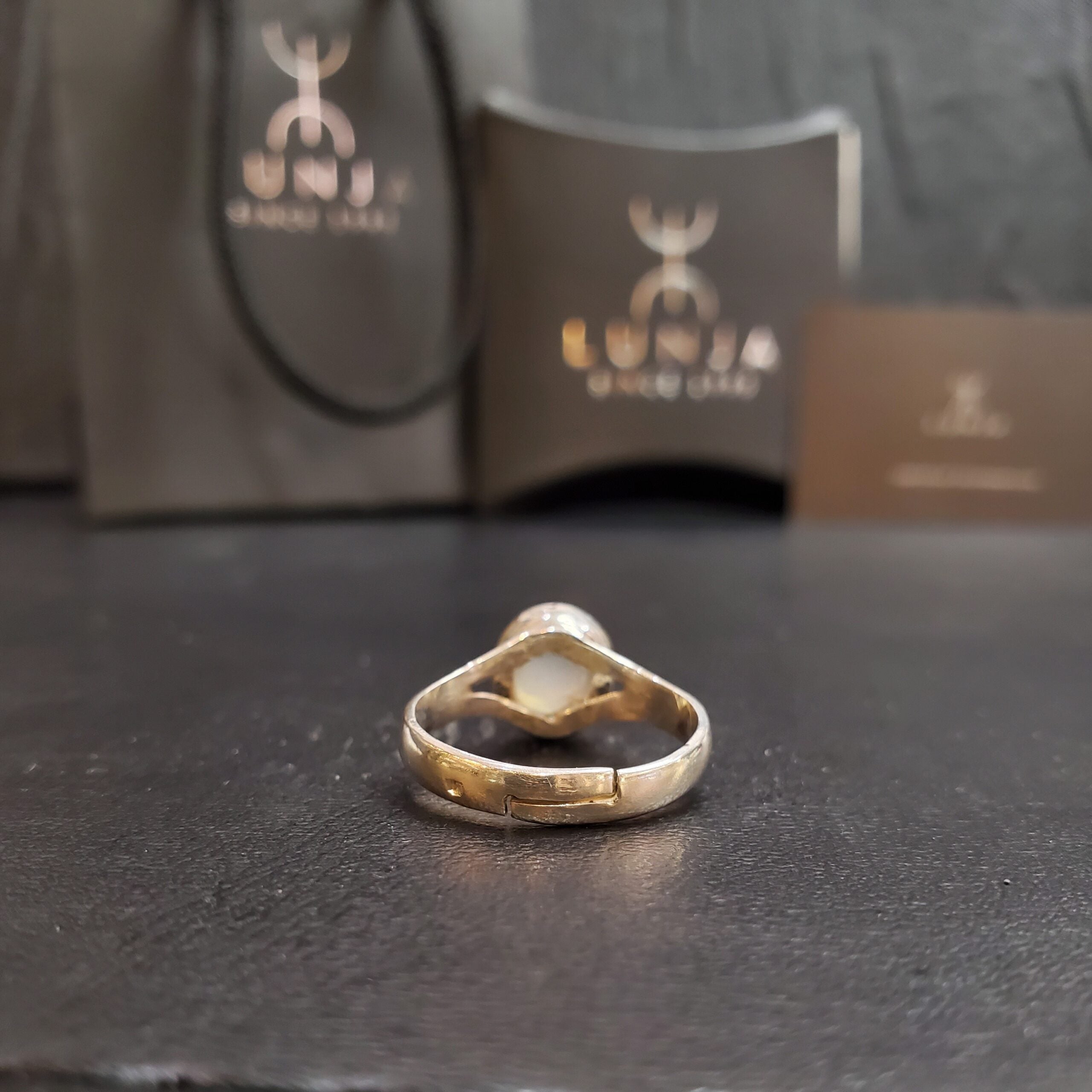 Bague Aqeeq Yemmenite Souleimani Femme