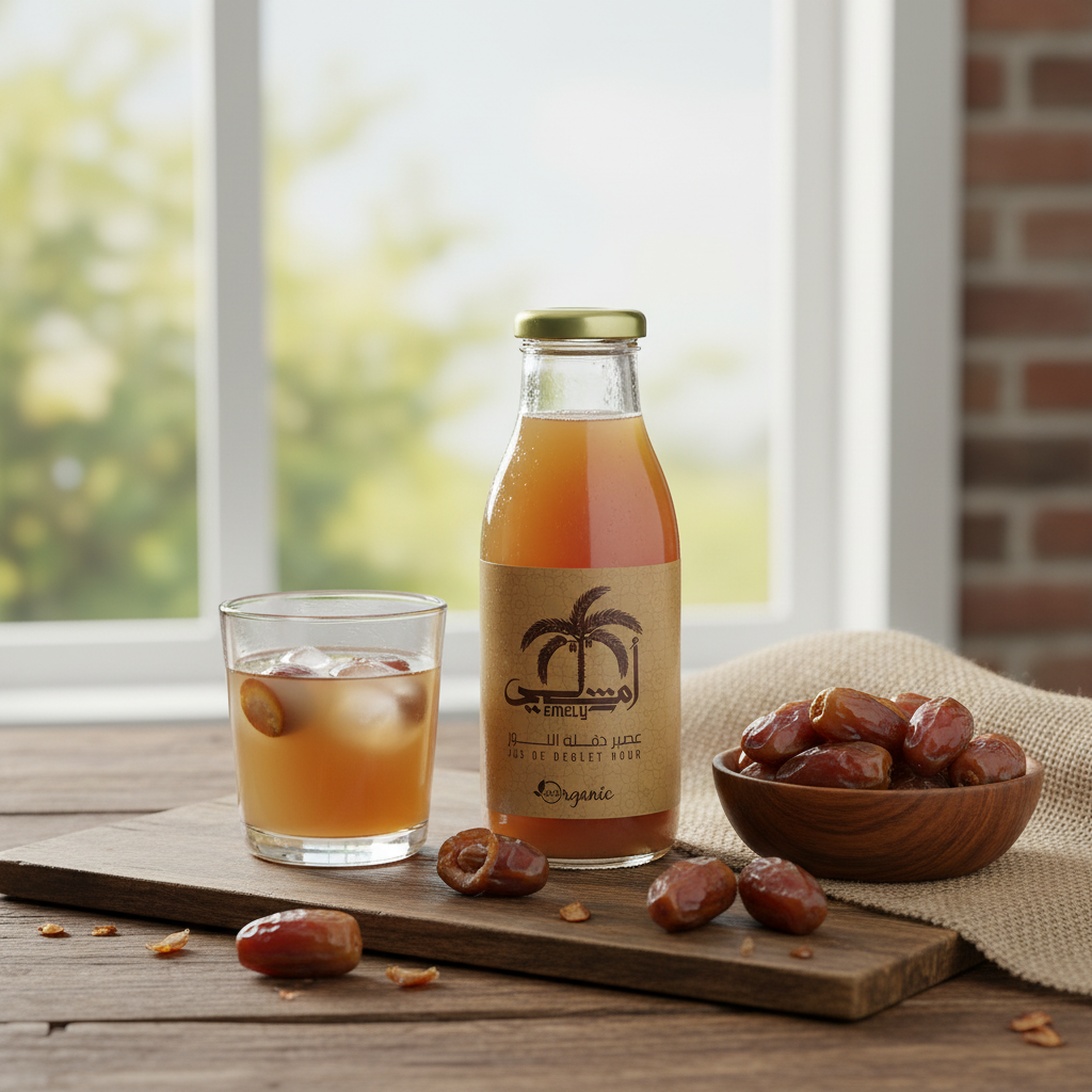 Jus Bio Emely Deglet Nour - Énergie Naturelle