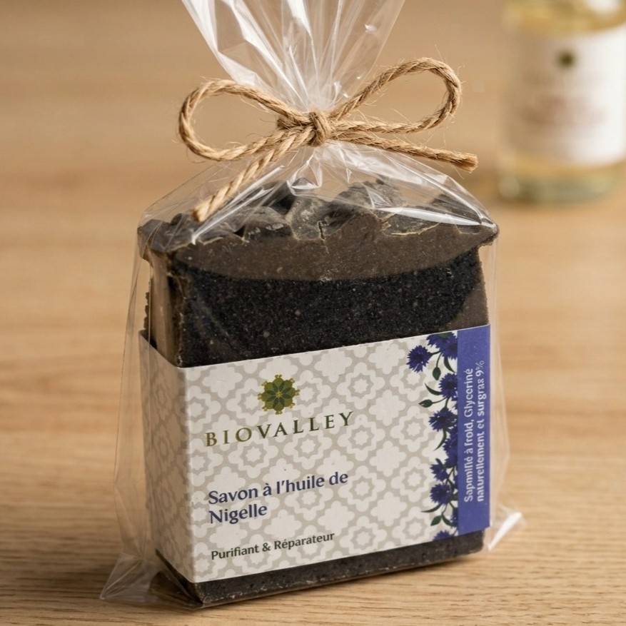 Savon surgras à l'huile de nigelle 125g pour une peau nourrie