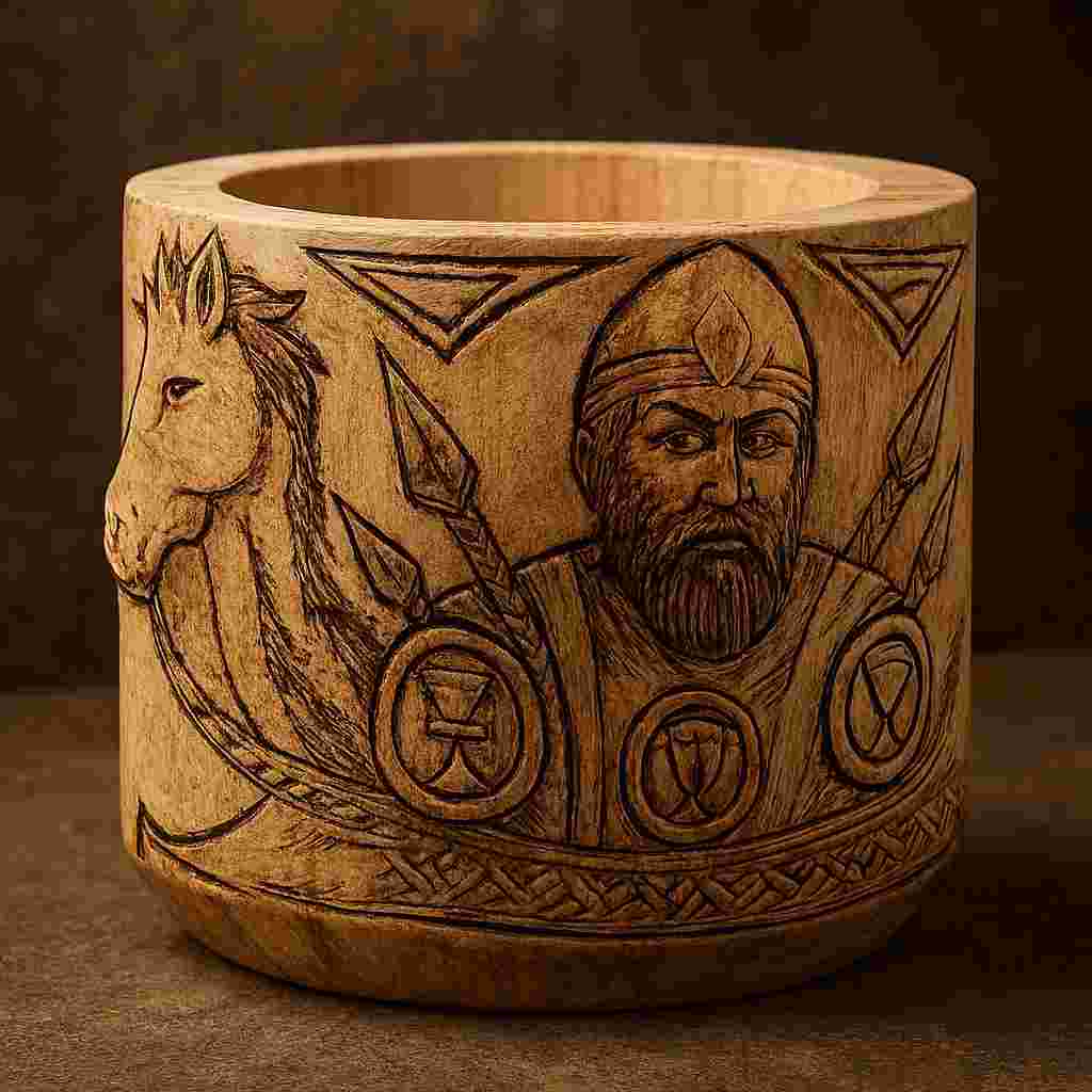 mug en bois artisanal unique pour une expérience mémorable