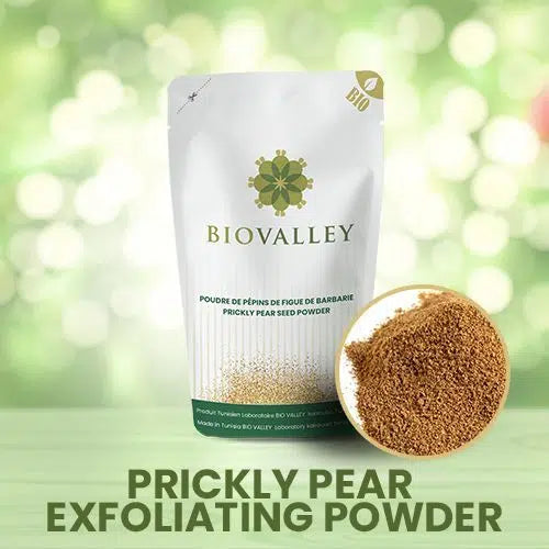 Poudre exfoliante bio de pépins de figue de barbarie 150 g