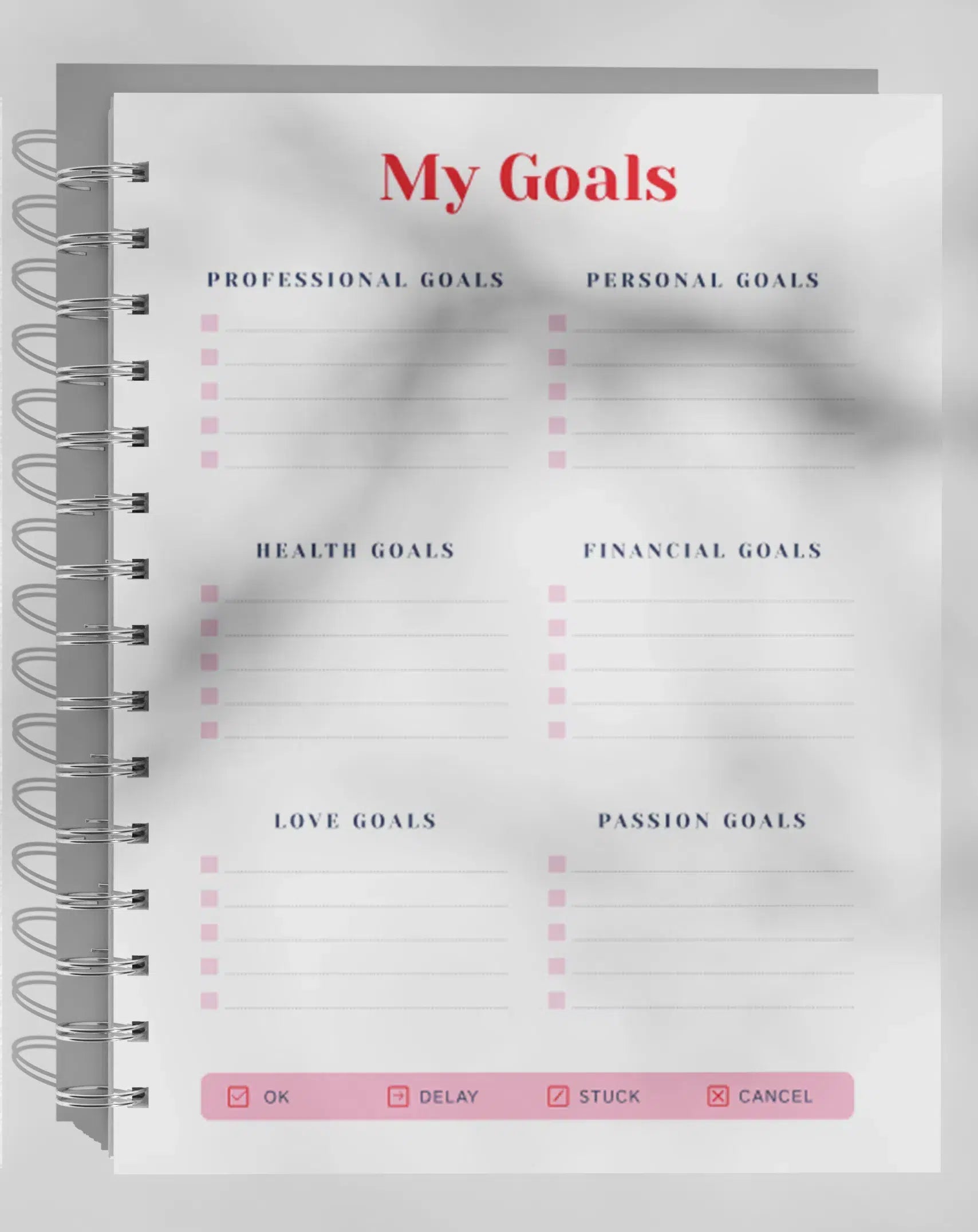 Carnet Planner Create Magic A5 - Couverture Rigide Chic et Fonctionnel