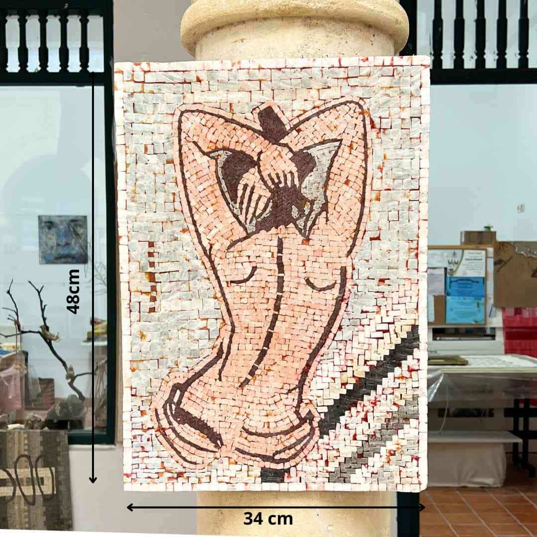 Tableau Humanité en Mosaïque