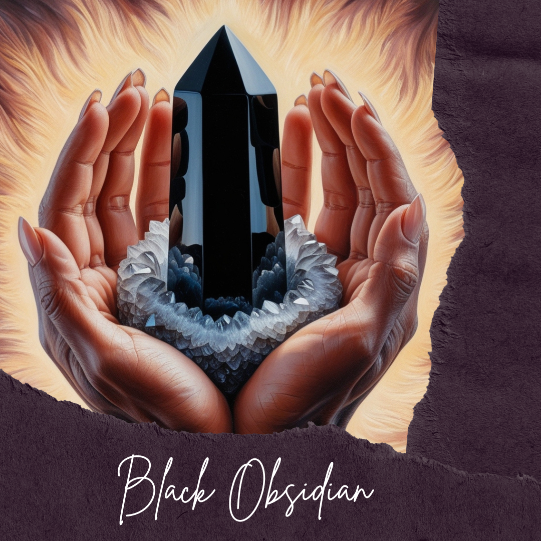 Collier Élégance Noir - Obsidienne et Argent 925, Protection Intemporelle