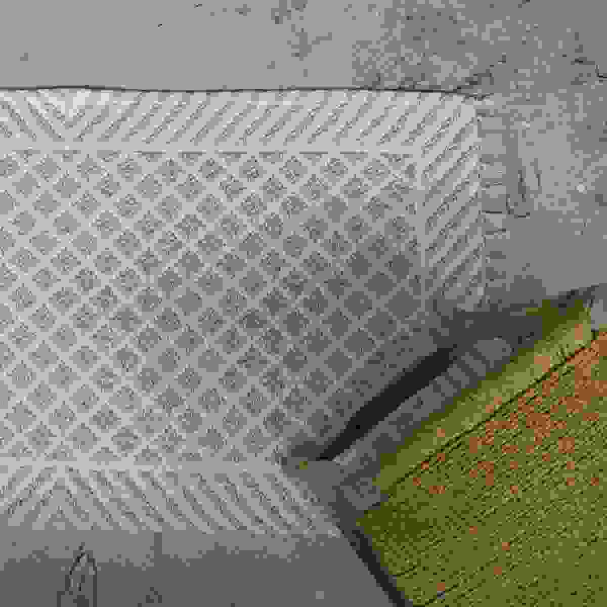 Descente de lit en coton recyclé luxe