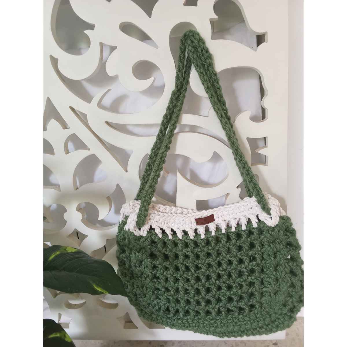 sac crochet pistache tendance pour un style unique et élégant