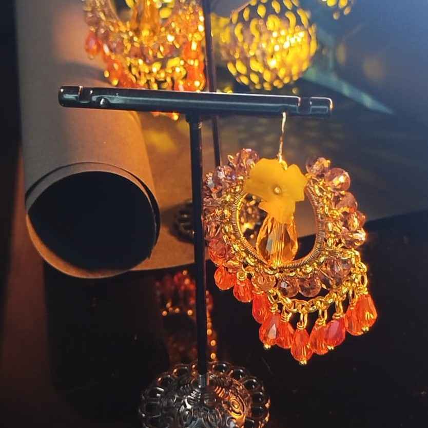 Boucles d'Oreilles Cristaux Swarovski