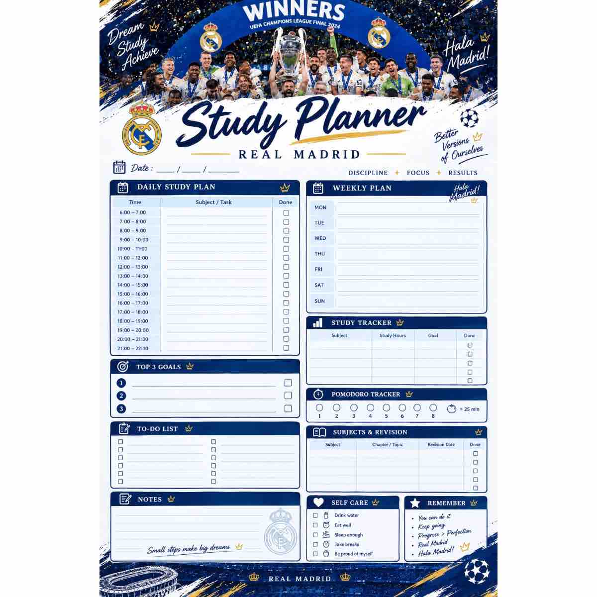� The Royal Madrid Planner