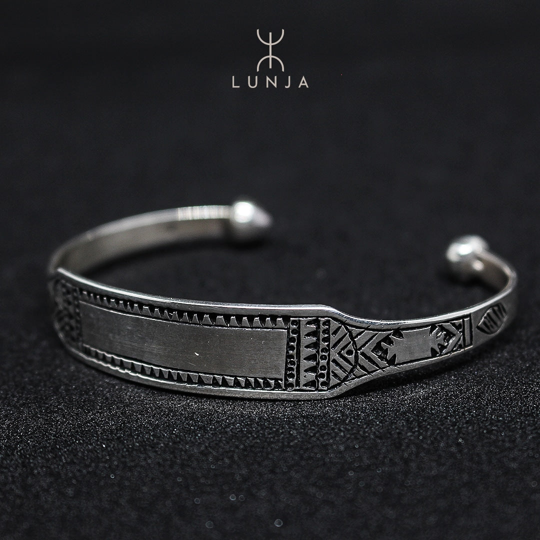 Bracelet Touareg En Argent, bracelet argent berbère