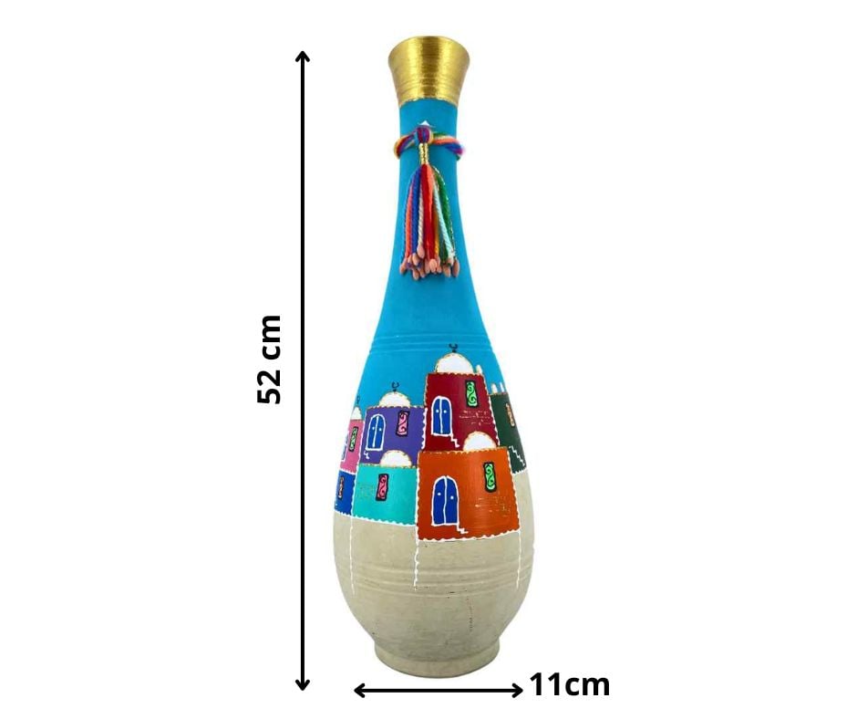 Terracotta ceramic vase "Médina Arbi"