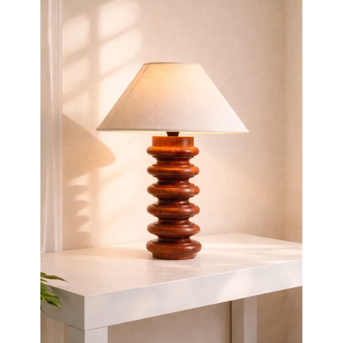 Lampe en bois PADOUk