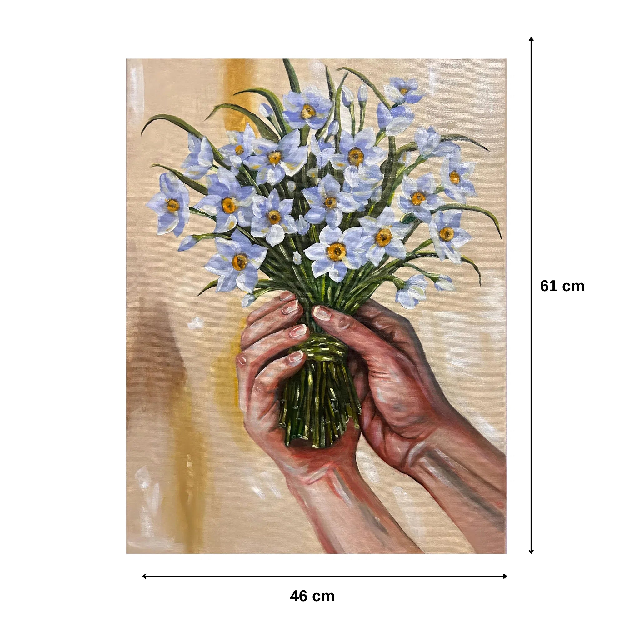 tableau fleurs élégance et tendresse pour votre intérieur