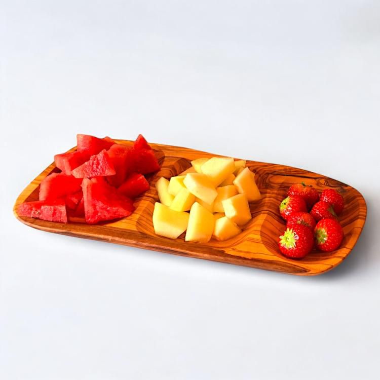 Plateau en bois d'oliviers