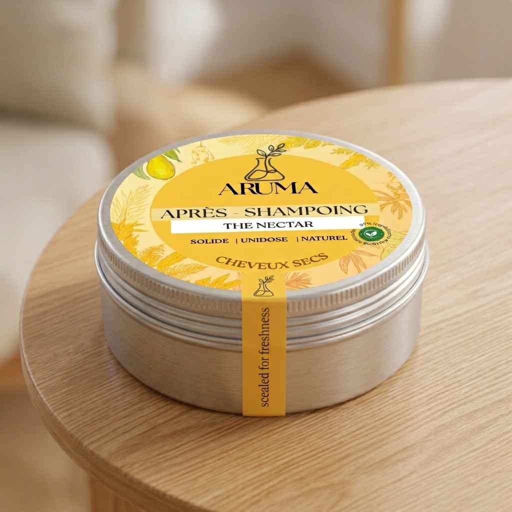 Aruma The Nectar Après Shampoing pour Cheveux Secs Nourissant Revitalisant