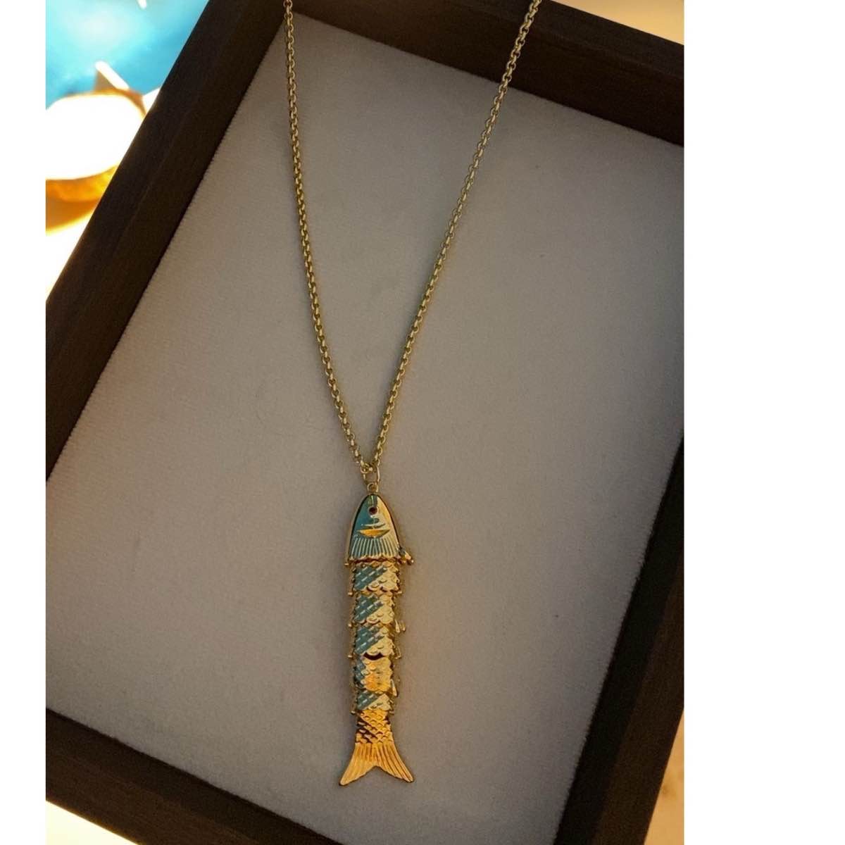 collier poisson 🐟 talismans d aura exclusifs pour une aura rayonnante