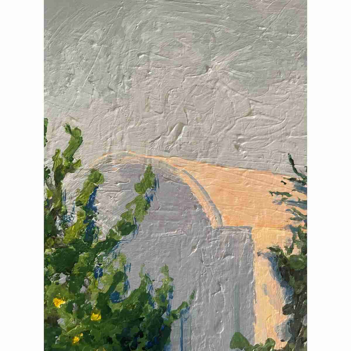 tableau peinture Tranquility bleu pour une ambiance apaisante