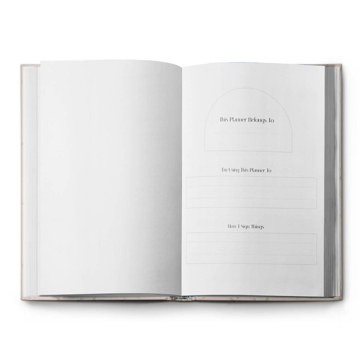 Soft Bloom Planner A5 pour une organisation élégante et efficace