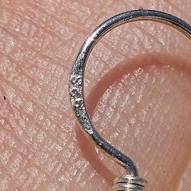 Boucles d'oreilles argent aigue marines brutes élégance unique