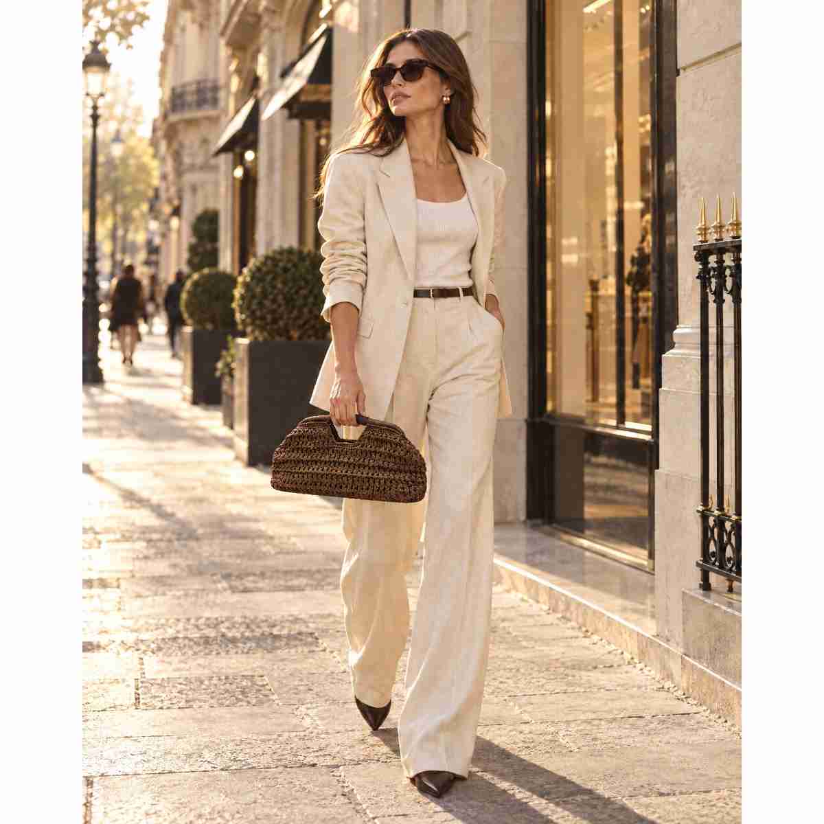 sac en crochet Zamy cacao élégant et unique pour toutes vos sorties
