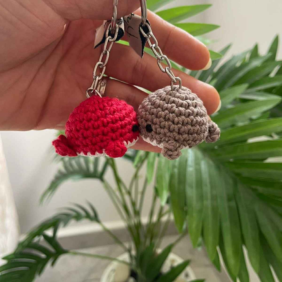 porteclés baleine aimanté couleur exclusive pour un style unique