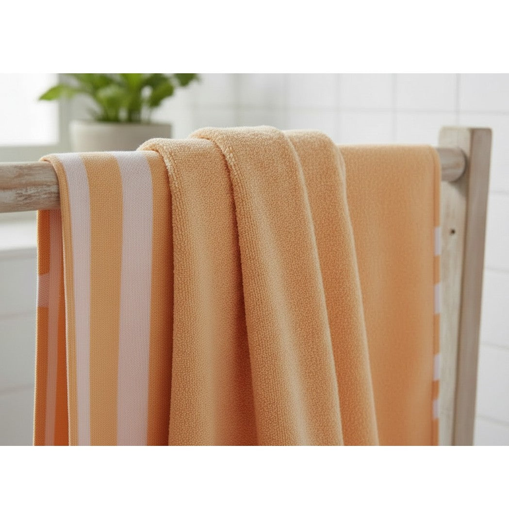 Fouta écologique en coton recyclé
