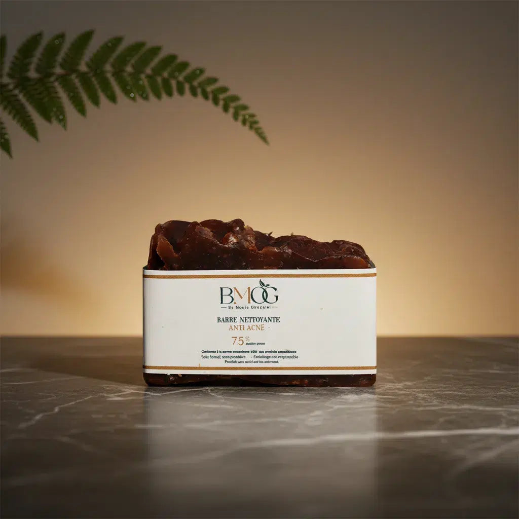 Barre nettoyante naturelle pour une peau nette et sans imperfections