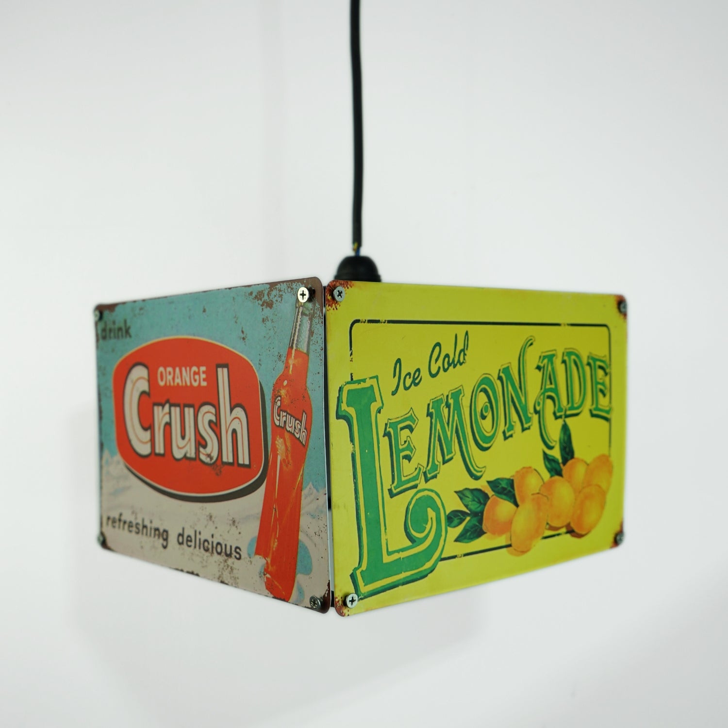 Abatjour vintage suspendu unique pour un décor chic