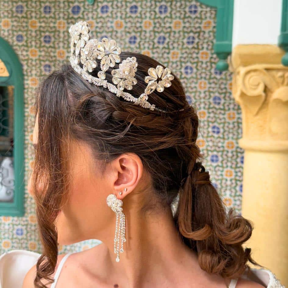 Couronne Douceur Florale Blanc